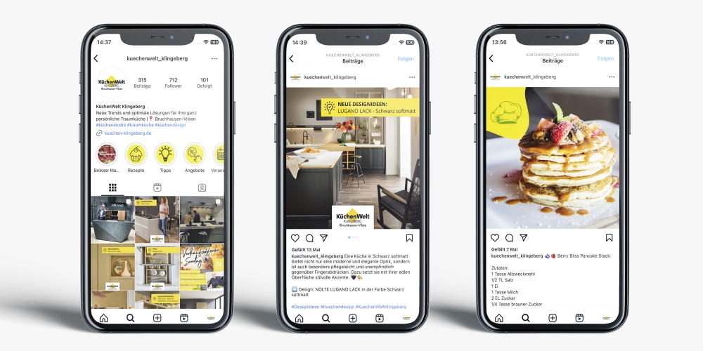 Socoal Media KüchenWelt Klingeberg